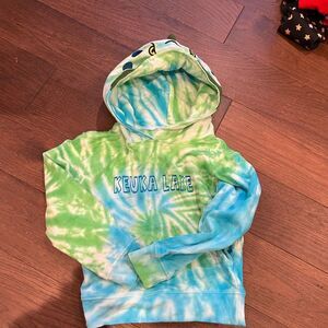 Keuka Lake Tie Dye Hoodie Size 4T